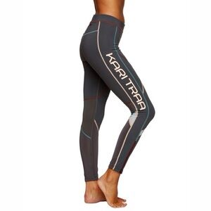 Kari Traa Louise leggings, gray, women’s medium